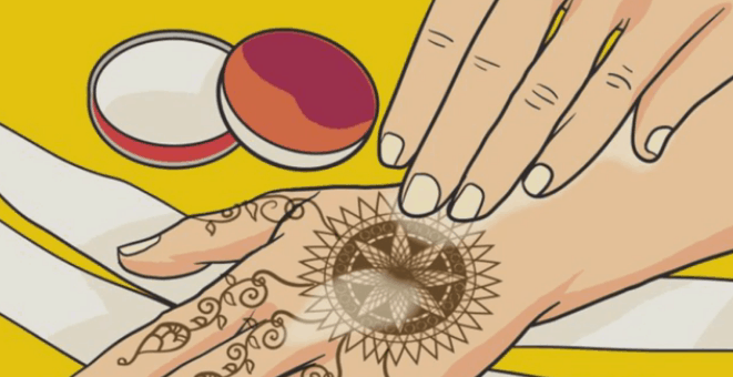 Cara Bikin Henna di Tangan