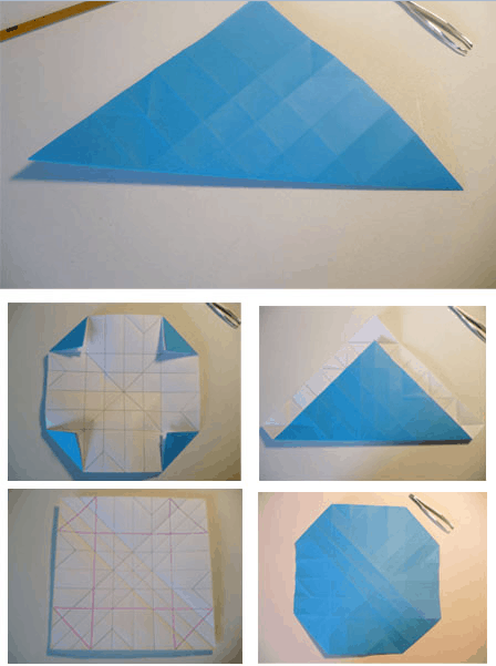 Cara Membuat Origami Bunga