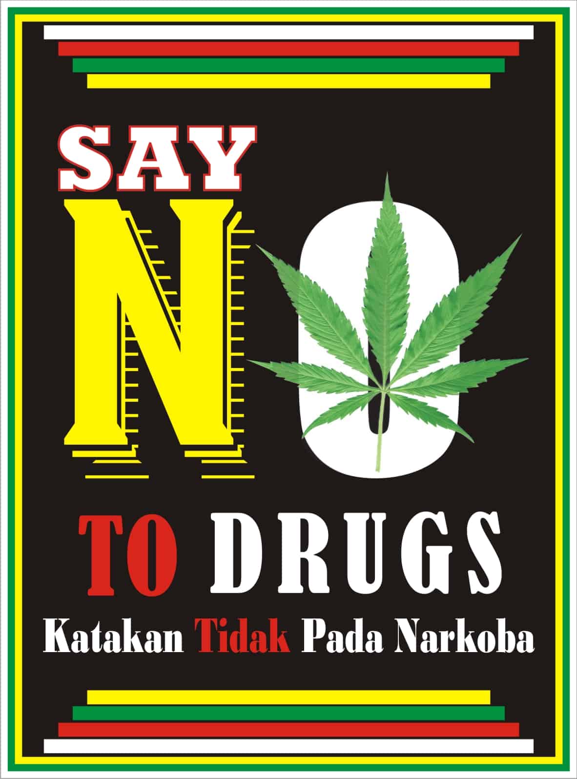 Contoh Poster Narkoba