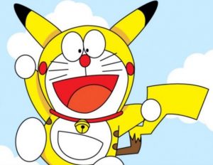  Doraemon versi Pikachu Sahabatnesia