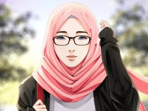  Gambar  Kartun  Muslimah  Anak Kuliahan Sahabatnesia