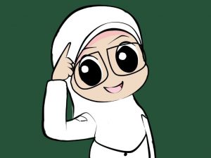Gambar Kartun Muslimah Anak Sekolah Sahabatnesia