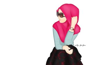  Gambar  Kartun  Muslimah  Keren Sahabatnesia