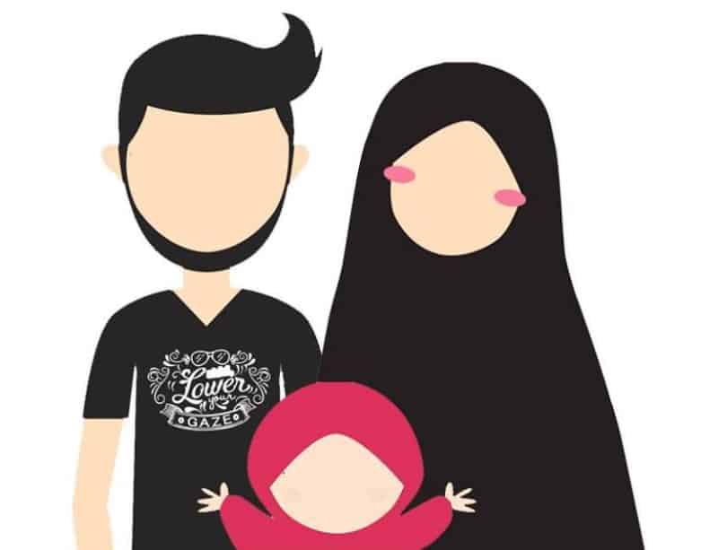 30 Gambar Kartun Muslimah Bercadar Syari Cantik Lucu Terbaru