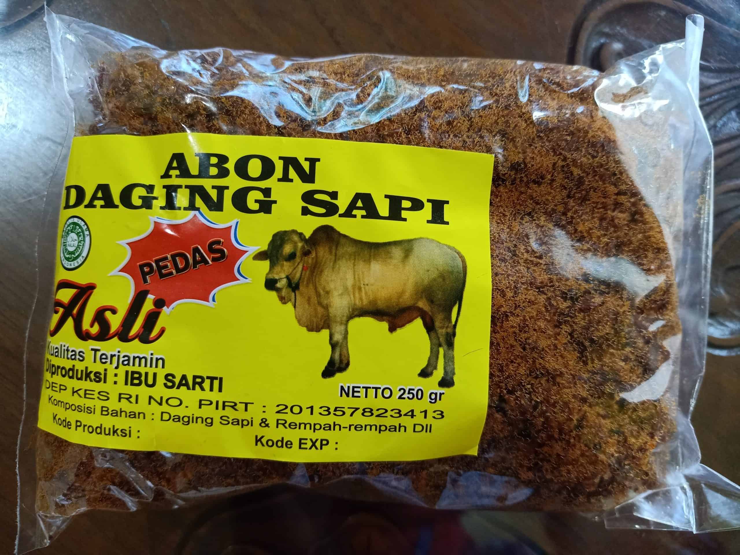 gambar Abon Sapi Padmosusastro