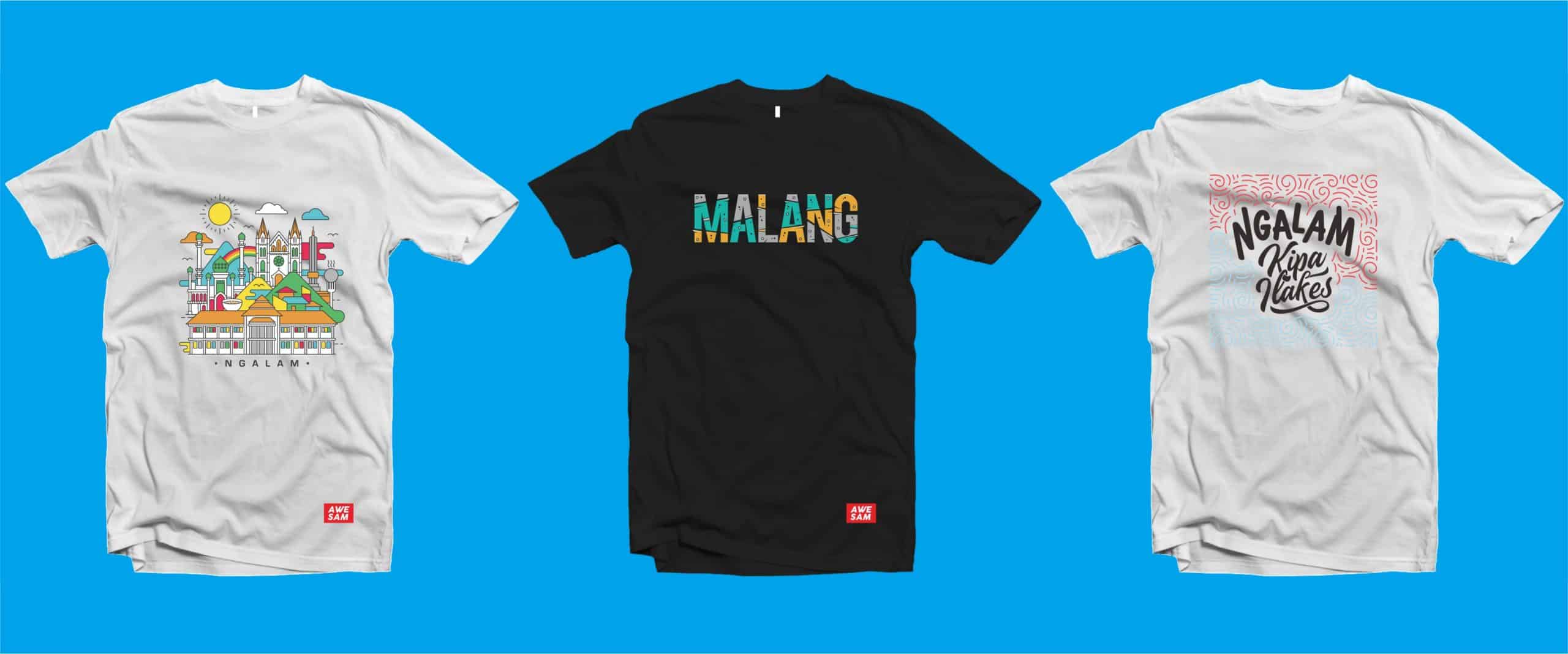 gambar Kaos dan Souvenir Khas Malang