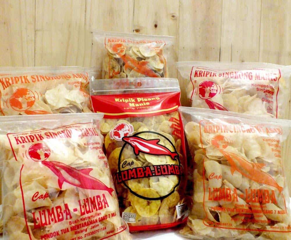 gambar Keripik Singkong Cap Lumba-Lumba