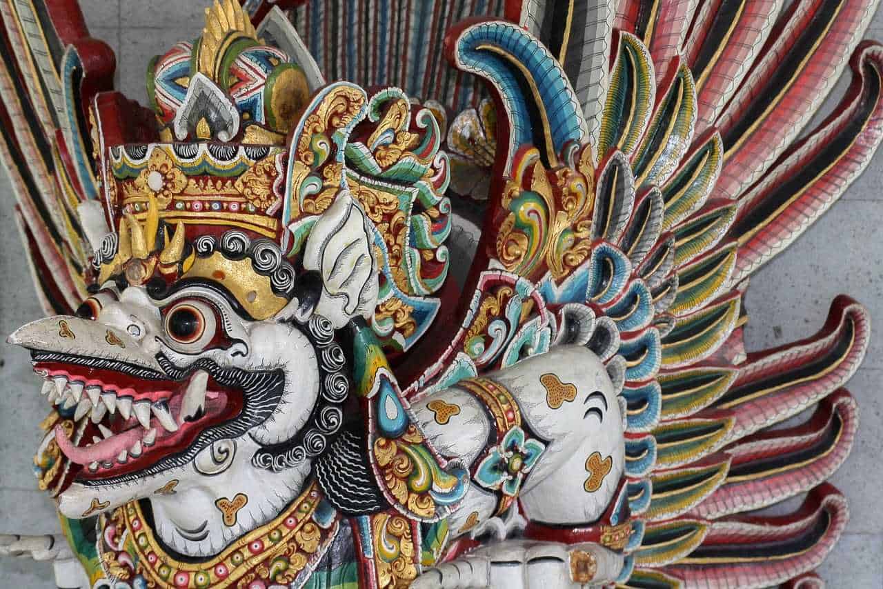 gambar Topeng Ukir Bali