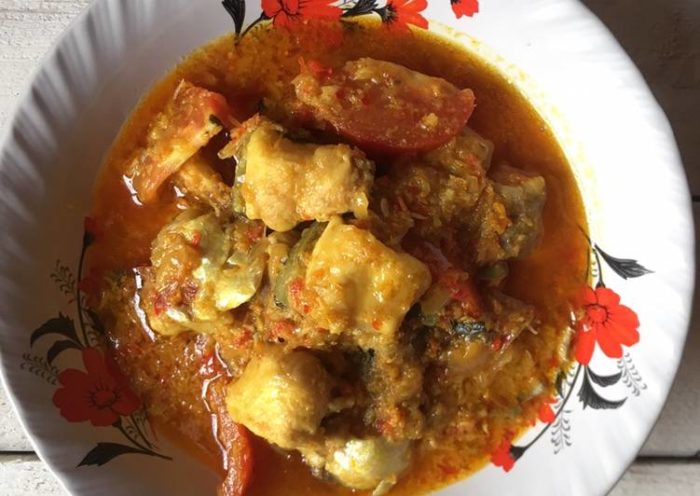 gambar makanan khas kalimantan tengah sasangan patin