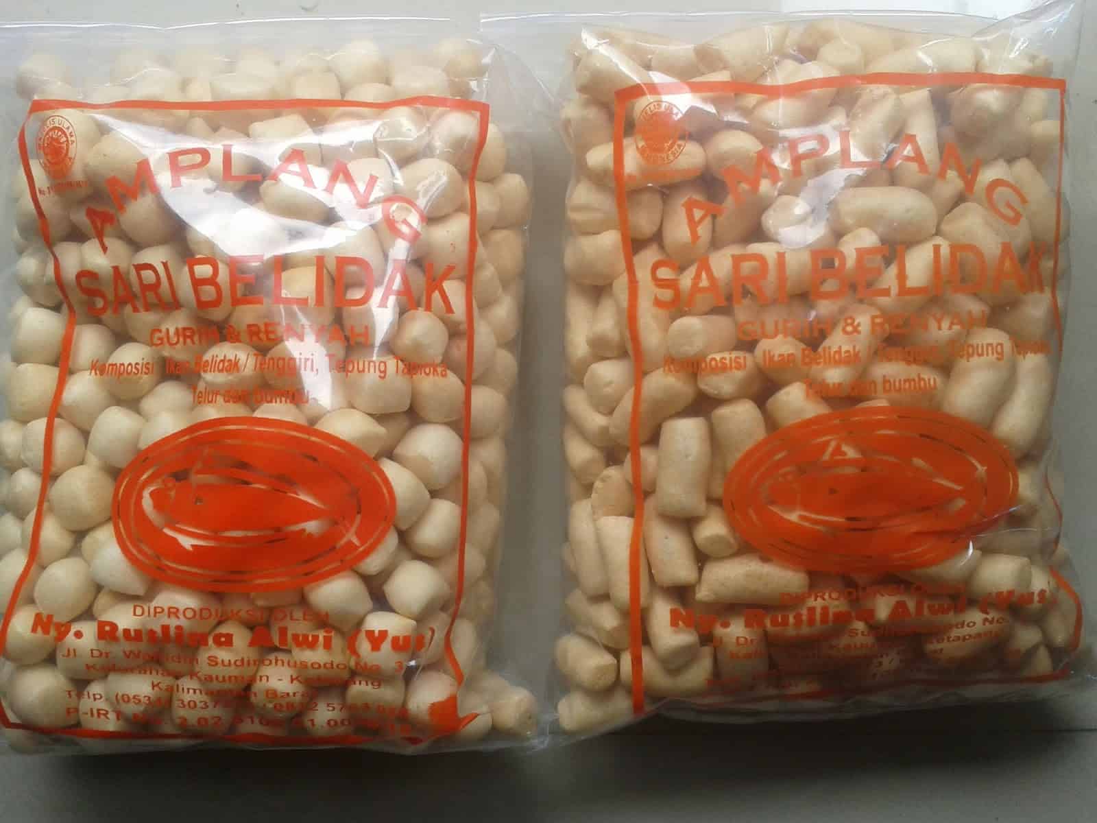 gambar makanan khas kalimantan timur Amplang