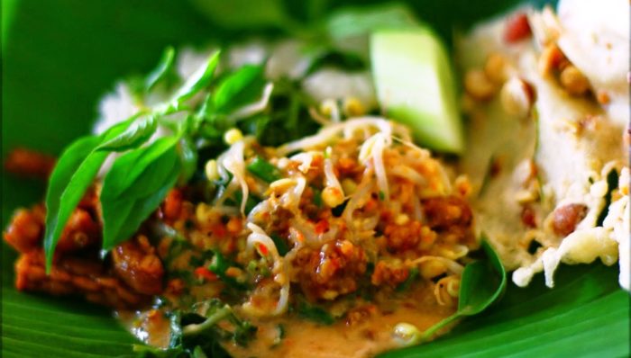 gambar makanan khas malang nasi pecel