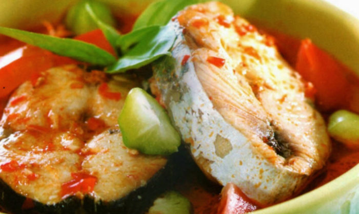 gambar makanan khas riau ikan cuka