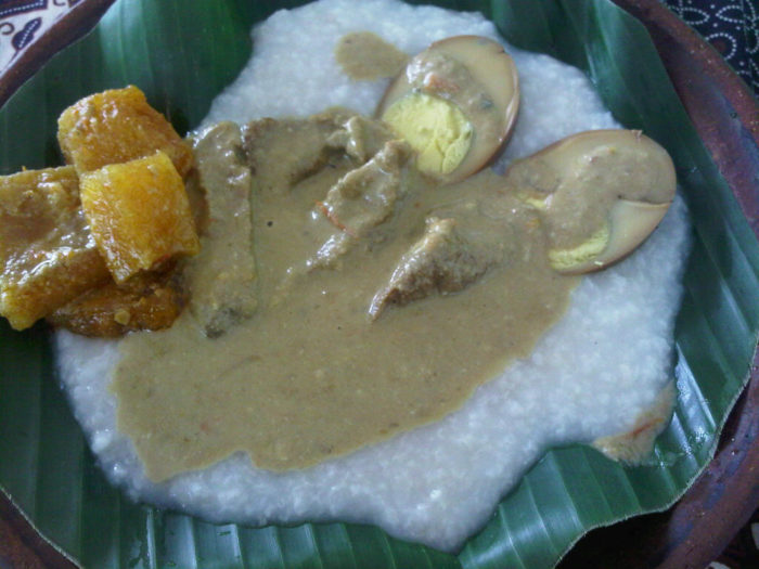 gambar makanan khas solo bubur tumpang