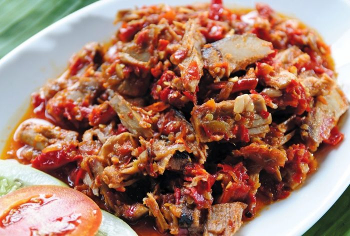 gambar makanan khas sulawesi utara cakalang fufu