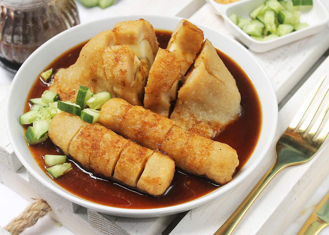 gambar makanan khas sumatera selatan pempek