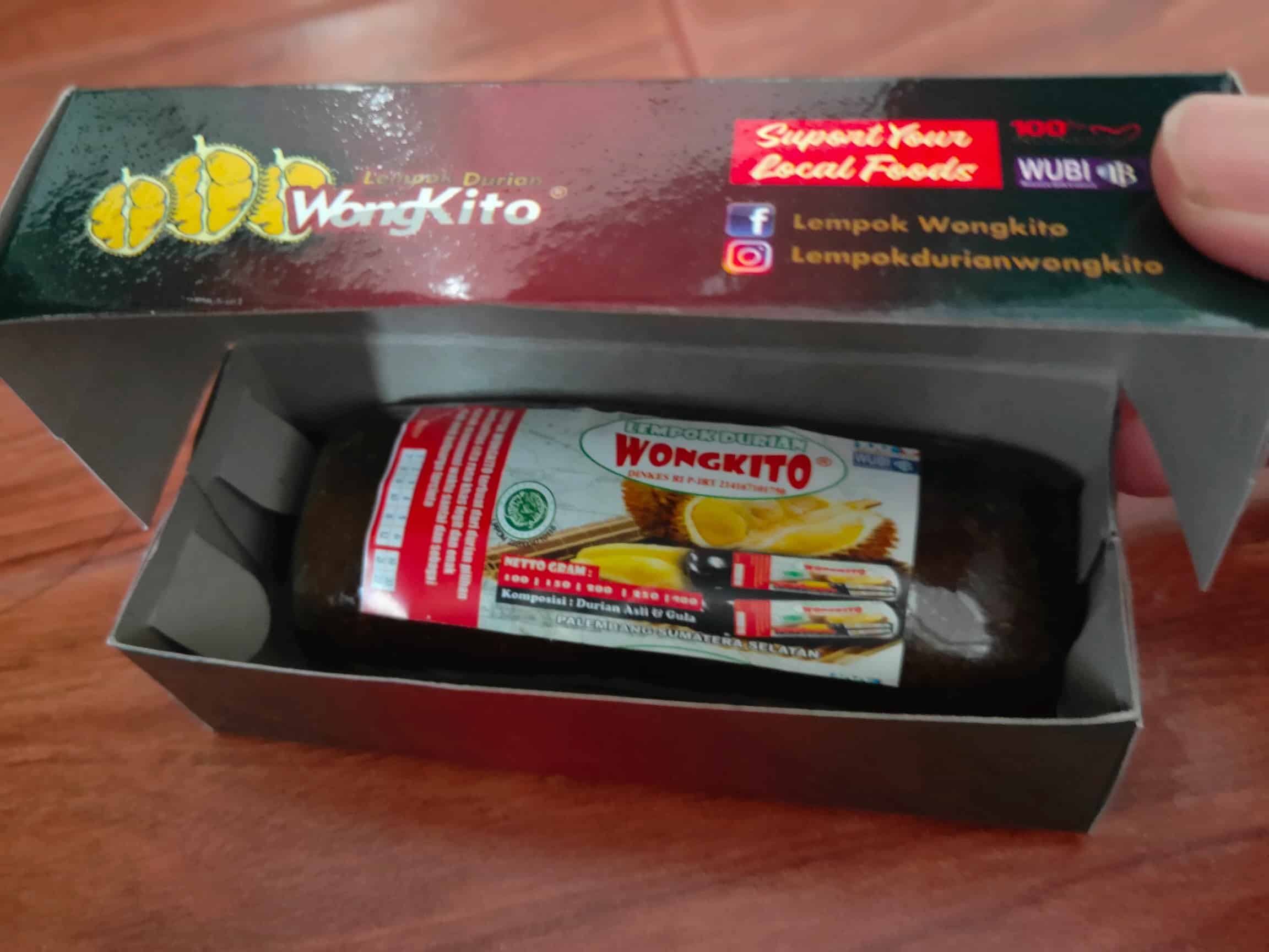 gambar makanan khas sumsel lempok durian