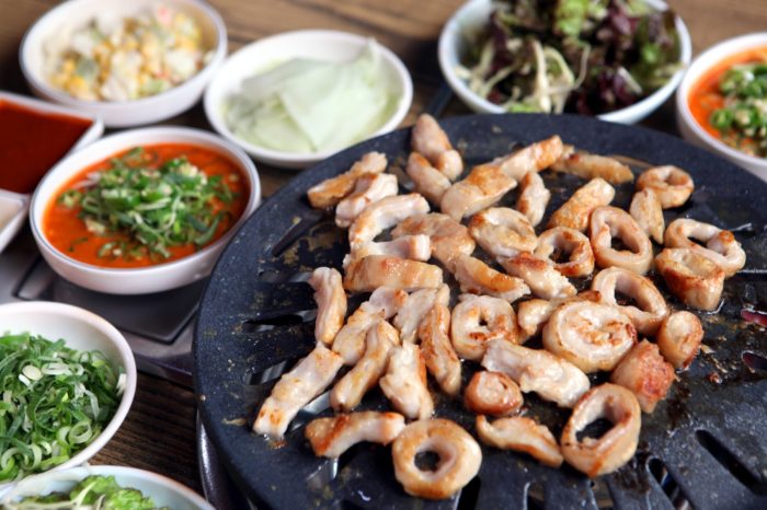 gambar makanan korea Makchang Gui