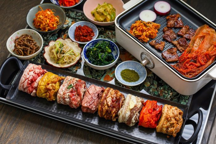 gambar makanan korea Samgyeopsal