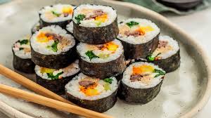 gambar makanan korea kimbap