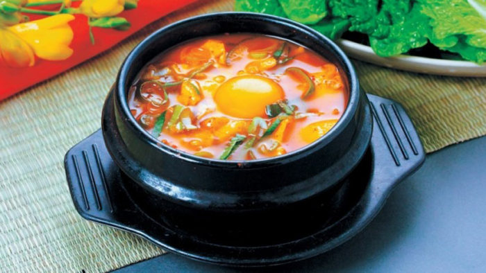 gambar makanan korea sundubu jjigae