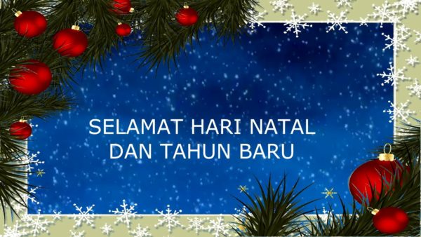 25 Ucapan Selamat Natal dan Tahun Baru Terbaru Sahabatnesia