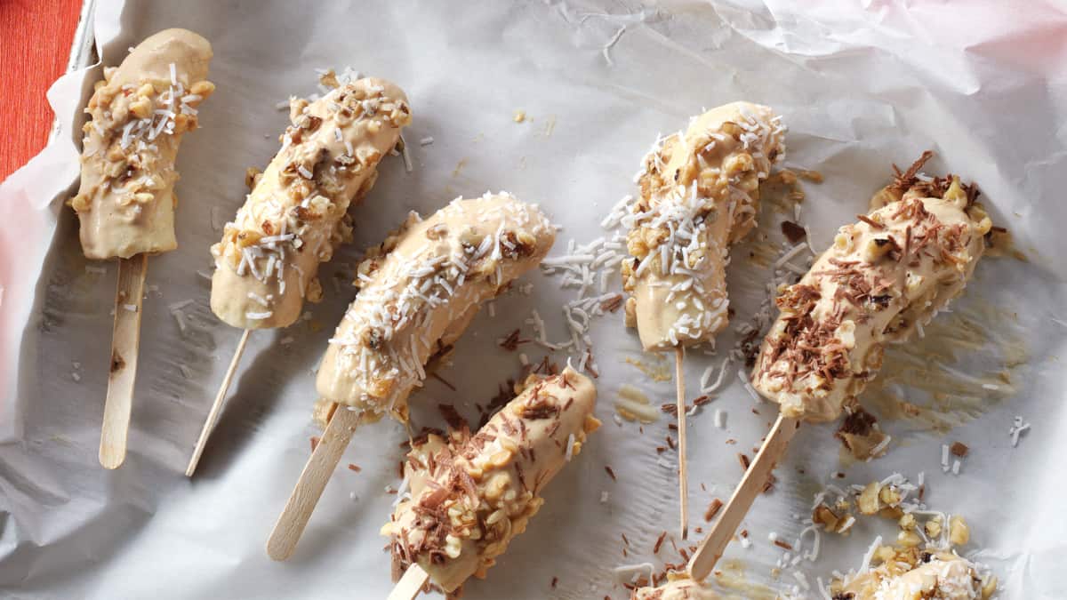 gambar makanan kekinian Frozen Banana