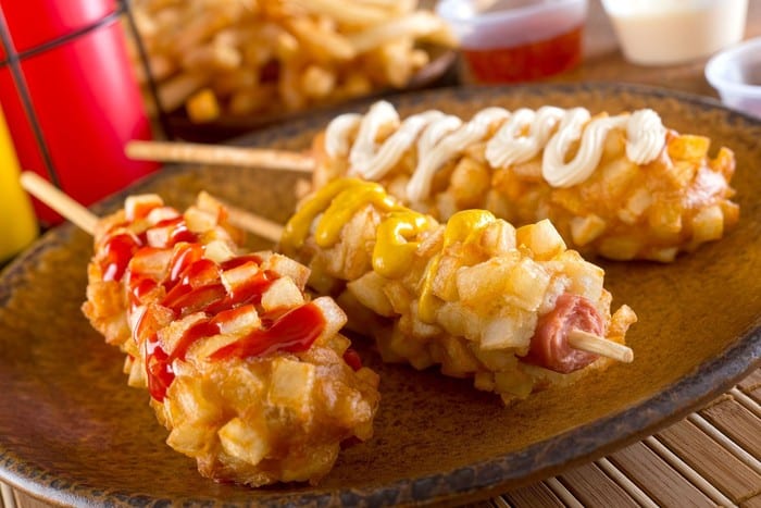 gambar makanan kekinian Hotdog Kentang