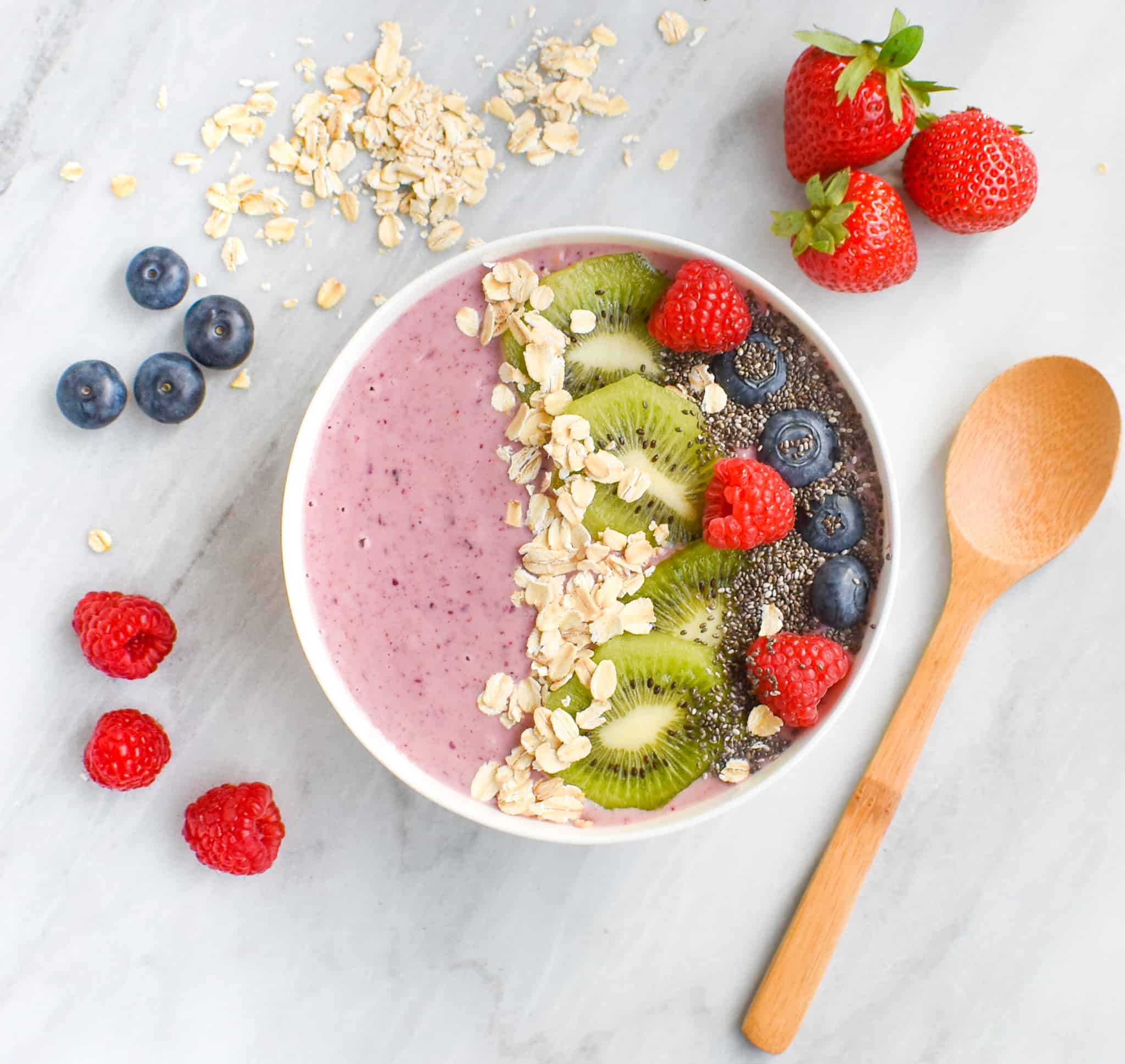 gambar makanan kekinian Smoothie Bowl