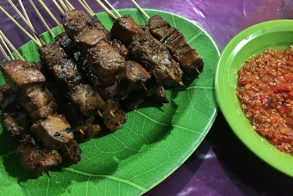 gambar makanan khas gorontalo Sate Tuna
