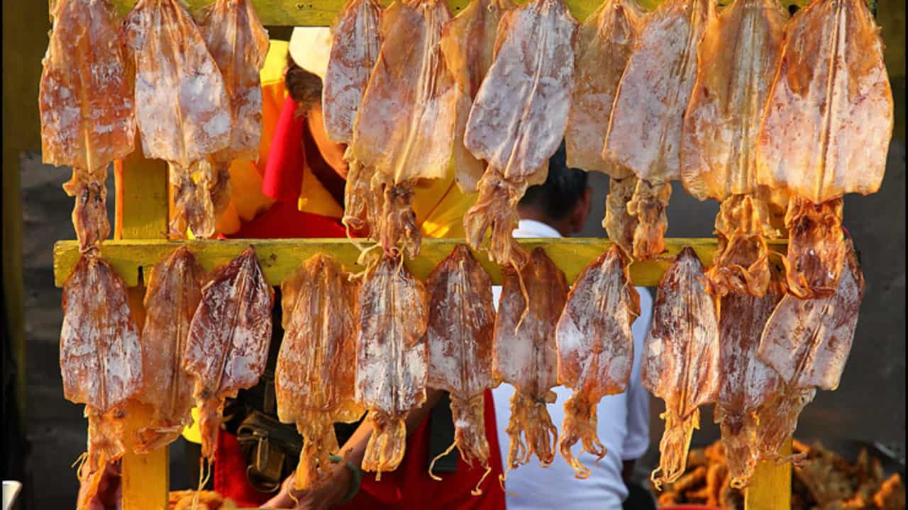 gambar makanan khas kalimantan barat Sotong Pangkong