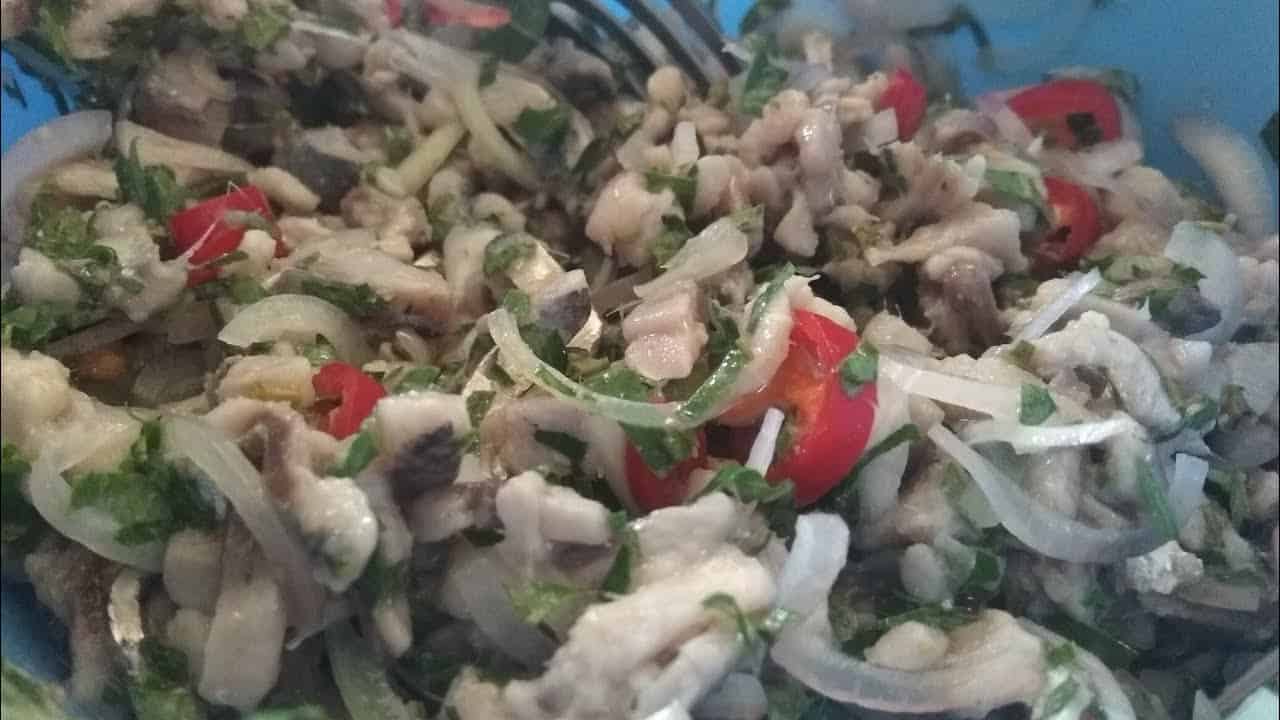 gambar makanan khas ntt Lawar Ikan