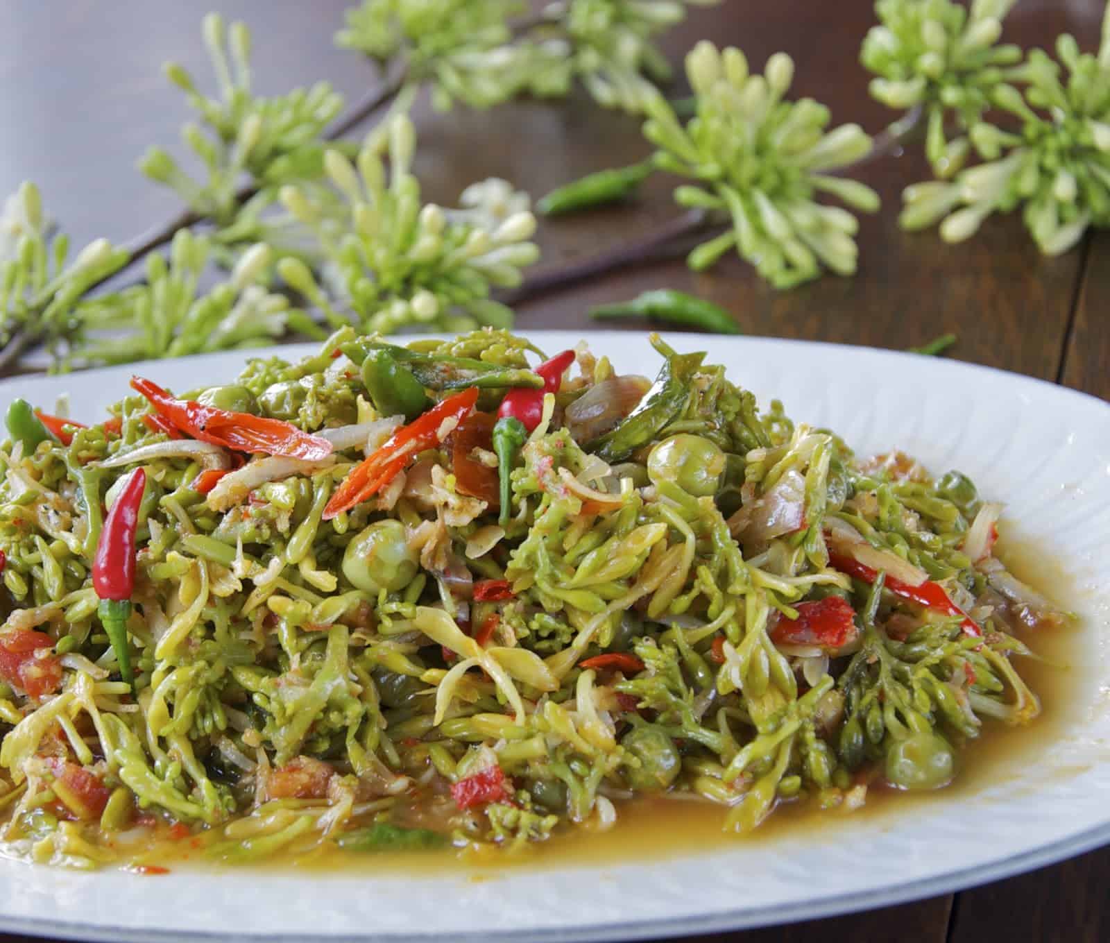 gambar makanan khas ntt Tumis Bunga Pepaya
