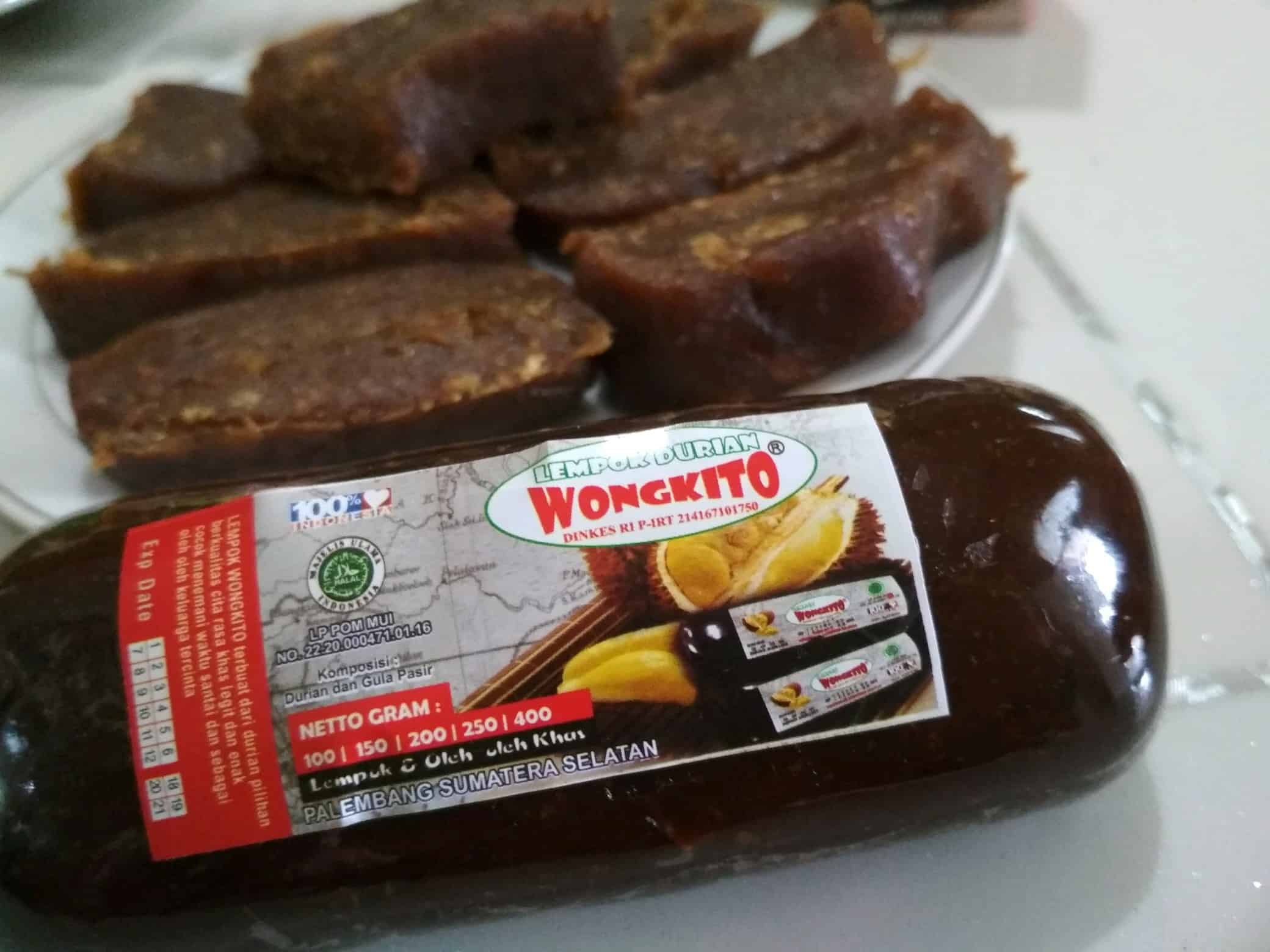 gambar makanan khas palembang Lempok
