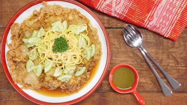 gambar makanan khas palembang Lenggang
