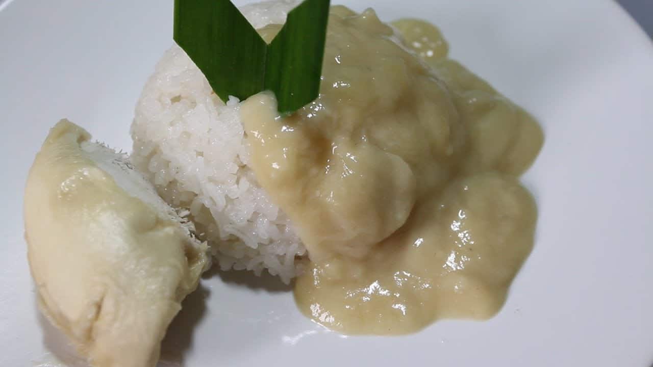 gambar makanan khas sumatera barat Katan Durian
