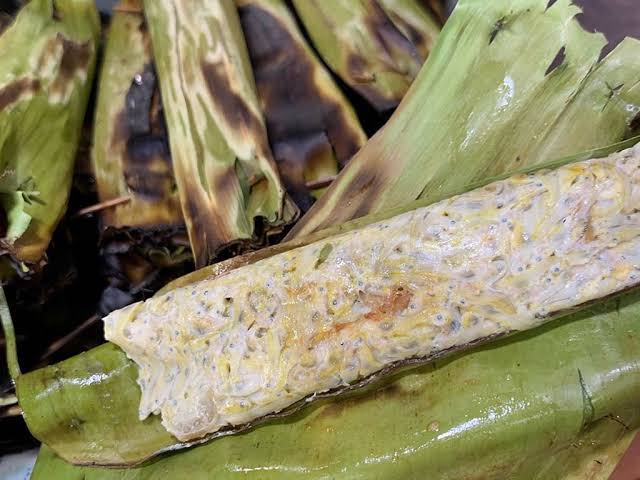 gambar makanan khas sumatera barat Palai Rinuak