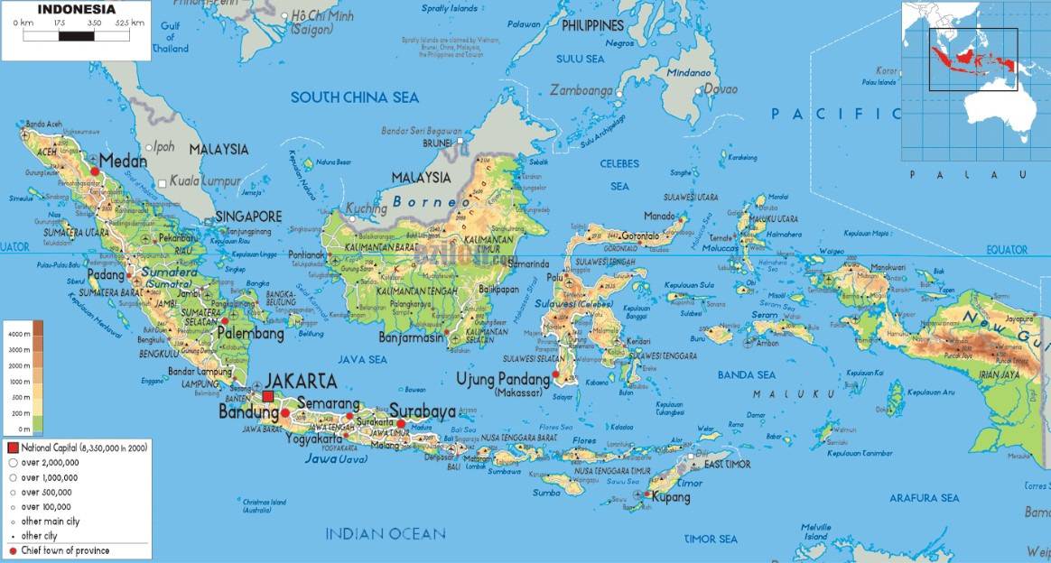 gambar Peta Indonesia