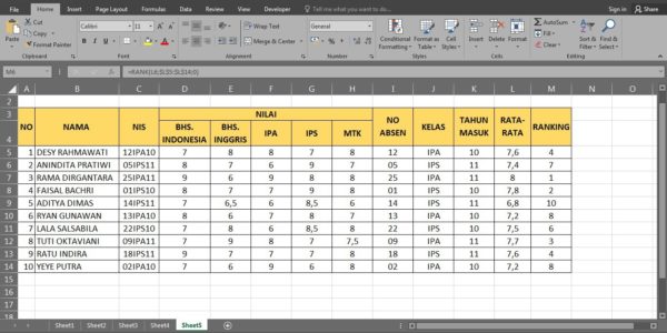 Pintar Microsoft Excel Lengkap dan Mudah - Sahabatnesia