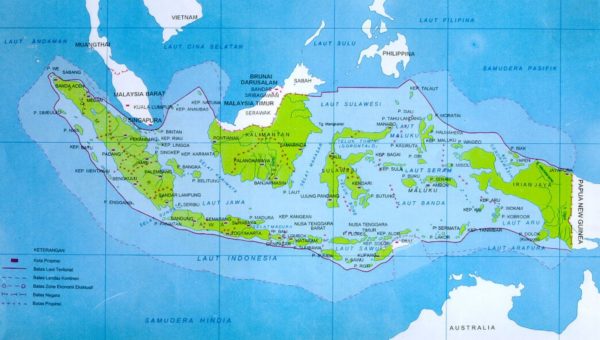 Peta ASEAN (Asia Tenggara) Lengkap dengan Negaranya - Sahabatnesia