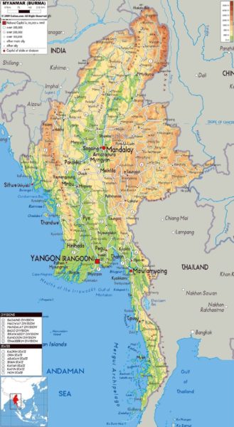 gambar peta myanmar
