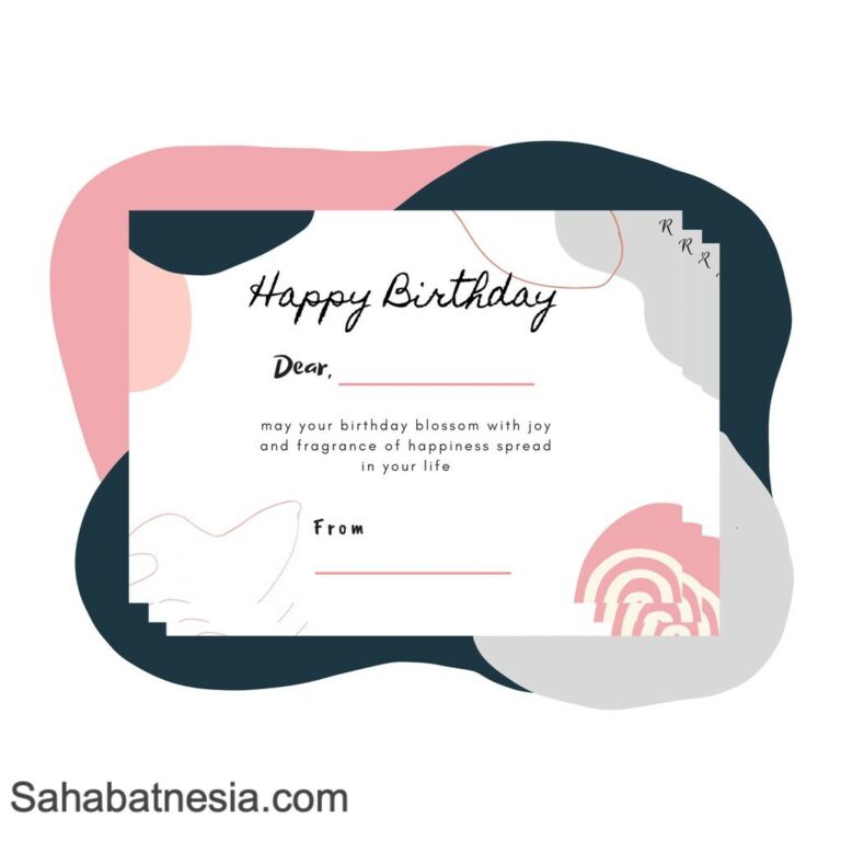 21+ Contoh Greeting Card Berbagai Tema Lengkap dan Artinya